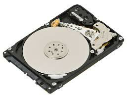 Hard disk interior